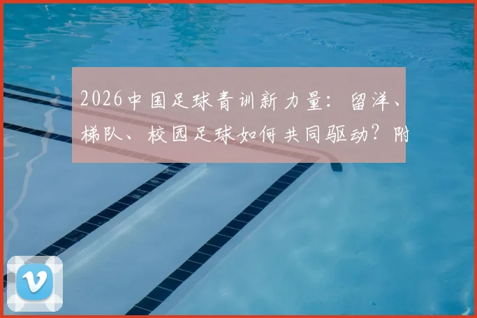 2026中国足球青训新力量：留洋、梯队、校园足球如何共同驱动？附深度现状分析